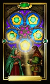 five-pentacles