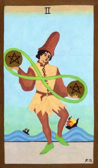 two-pentacles