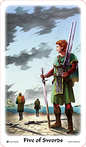 雙面-切圓角-裁切-060 Five of Swords