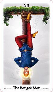 雙面-切圓角-裁切-012 XII The Hanged Man