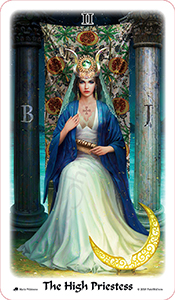 雙面-切圓角-裁切-002 II The High Priestess