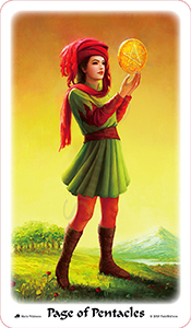 雙面-切圓角-裁切-068 Page of Pentacles