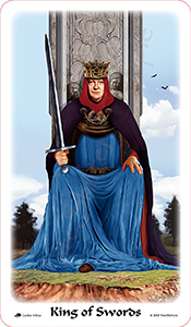 雙面-切圓角-裁切-051 King of Swords