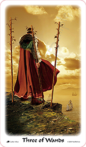 雙面-切圓角-裁切-034 Three of Wands