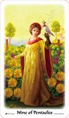 雙面-切圓角-裁切-070 Nine of Pentacles