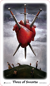 雙面-切圓角-裁切-062 Three of Swords