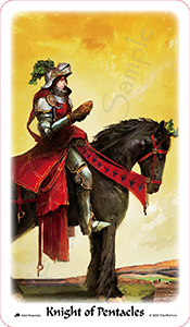 雙面-切圓角-裁切-067 Knight of Pentacles