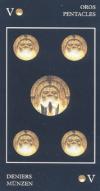 five-pentacles