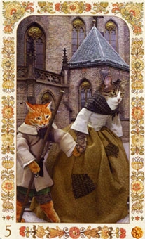 five-pentacles