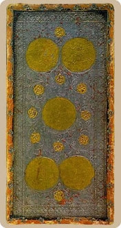 five-pentacles