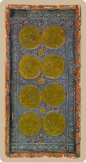 eight-pentacles