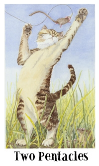 two-pentacles