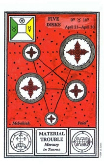 five-pentacles