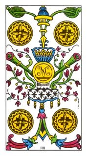 four-pentacles