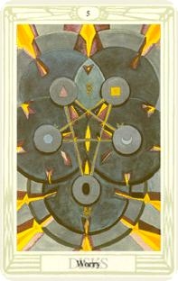 five-pentacles