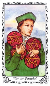 67.four-pentacles