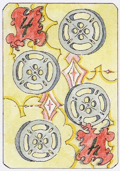four-pentacles