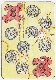 eight-pentacles
