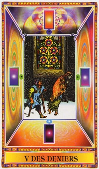 five-pentacles