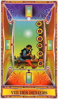 eight-pentacles