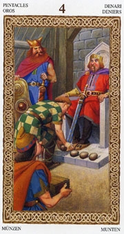four-pentacles