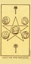 five-pentacles