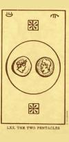 two-pentacles
