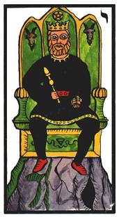 king-pentacles