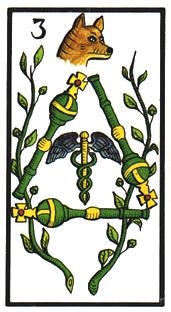 three-wands