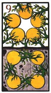 nine-pentacles