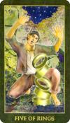 five-pentacles