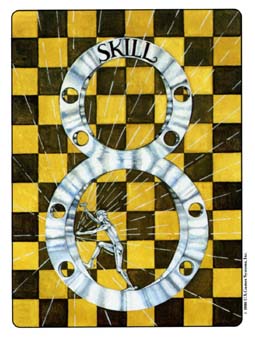 eight-pentacles