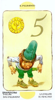 five-pentacles