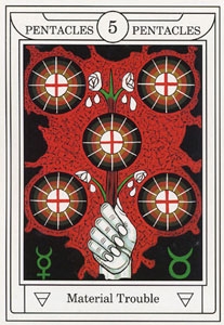 five-pentacles