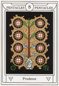 eight-pentacles