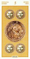 five-pentacles