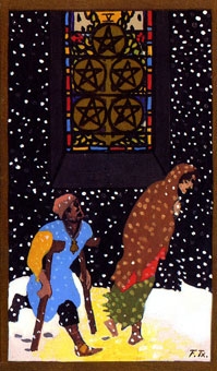 five-pentacles