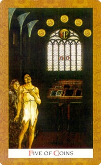 five-pentacles