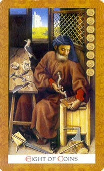 eight-pentacles
