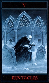 five-pentacles