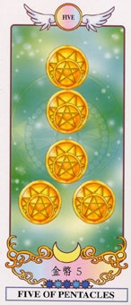 five-pentacles