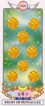 eight-pentacles