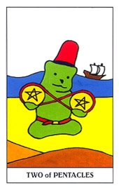 two-pentacles