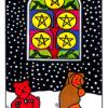 five-pentacles