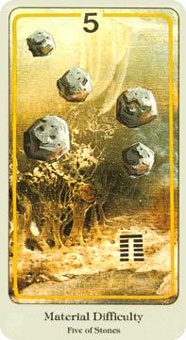five-pentacles