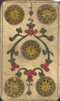 five-pentacles