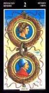 two-pentacles