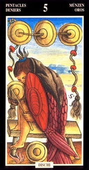 five-pentacles