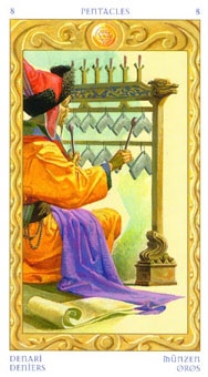 eight-pentacles