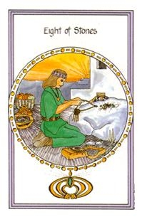 eight-pentacles